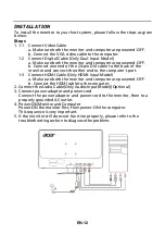 Preview for 13 page of Acer GN246HL Manual