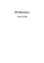 Preview for 25 page of Acer GN246HL Manual