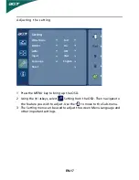 Предварительный просмотр 18 страницы Acer H193WV User Manual