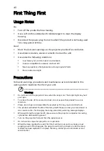 Preview for 8 page of Acer H1P1418 Series User Manual