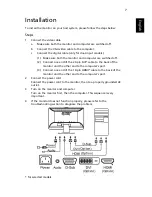 Предварительный просмотр 19 страницы Acer H243HX User Manual