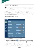 Preview for 16 page of Acer H274HL User Manual