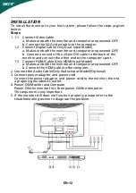 Предварительный просмотр 13 страницы Acer H274HLBMD Manual