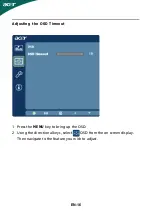 Предварительный просмотр 17 страницы Acer H274HLBMD Manual