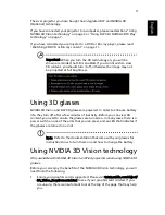 Preview for 3 page of Acer H5370BD Quick Manual