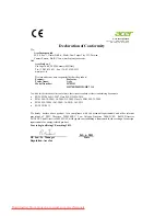 Предварительный просмотр 61 страницы Acer H5370BD User Manual