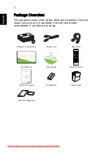 Preview for 12 page of Acer H6500 Series User Manual