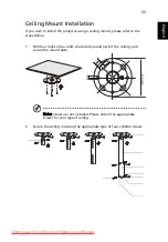 Preview for 43 page of Acer H6500 Series User Manual