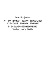 Preview for 1 page of Acer H6510BD User Manual