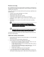 Preview for 5 page of Acer H6510BD User Manual