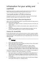 Preview for 3 page of Acer H6519ABD Series User Manual