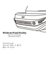 Preview for 1 page of Acer H7001 Quick Start Manual