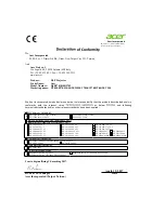 Preview for 59 page of Acer H7850 User Manual