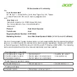 Preview for 14 page of Acer Halo Smart Speaker Quick Start Manual