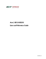 Preview for 1 page of Acer HDS AMS200 Reference Manual