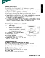 Acer HN274H Quick Setup Manual preview