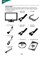 Предварительный просмотр 6 страницы Acer HN274H User Manual