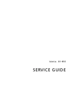 Предварительный просмотр 1 страницы Acer Iconia A1-810 Service Manual