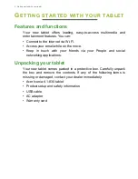 Preview for 4 page of Acer Iconia A1 User Manual