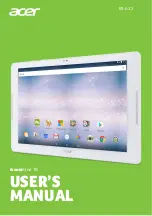 Предварительный просмотр 1 страницы Acer Iconia One 10 User Manual