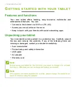 Preview for 4 page of Acer Iconia One 10 User Manual