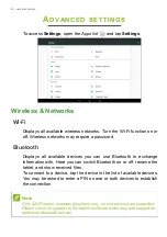 Предварительный просмотр 38 страницы Acer Iconia One 10 User Manual