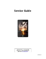 Acer Iconia One 7 B1-730HD Service Manual preview
