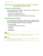 Preview for 4 page of Acer Iconia Tab 10 User Manual