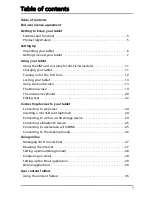 Preview for 3 page of Acer ICONIA Tab A100 8GB User Manual