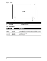 Preview for 8 page of Acer ICONIA Tab A200 16GB User Manual