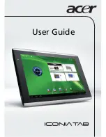 Acer ICONIA Tab A500 User Manual preview