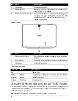 Preview for 8 page of Acer Iconia TAB A511 User Manual