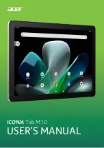 Preview for 1 page of Acer ICONIA Tab M10 User Manual