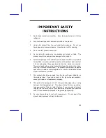 Preview for 3 page of Acer IDT Safety Instructions