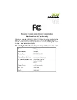 Preview for 50 page of Acer K130 Series User Manual