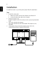 Preview for 18 page of Acer K192HQL User Manual