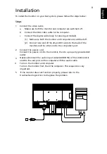 Предварительный просмотр 19 страницы Acer K222HQL User Manual