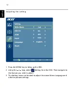 Preview for 24 page of Acer K242HL User Manual