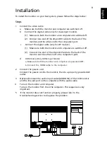 Preview for 19 page of Acer K272HUL User Manual