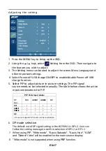 Preview for 24 page of Acer K272HUL User Manual