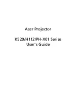 Acer K520 Series User Manual preview