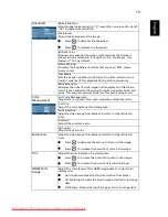 Preview for 29 page of Acer K750/EB151E/HL-800K Series User Manual