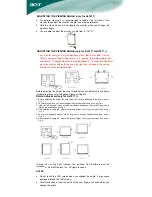 Предварительный просмотр 7 страницы Acer LCD Monitor 48cm(19") TFT Color Owner'S Manual