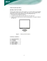 Предварительный просмотр 8 страницы Acer LCD Monitor 48cm(19") TFT Color Owner'S Manual