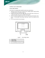 Предварительный просмотр 6 страницы Acer LCD Monitor 64.87cm(26") TFT Color Owner'S Manual