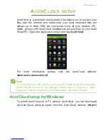 Предварительный просмотр 41 страницы Acer Liquid E700 Trio E39 User Manual