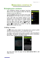 Предварительный просмотр 23 страницы Acer Liquid Z410 User Manual