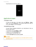 Предварительный просмотр 68 страницы Acer Liquid Z410 User Manual