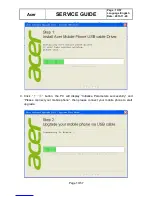 Предварительный просмотр 13 страницы Acer Liquid Z5 Service Manual