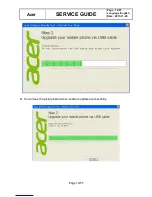 Предварительный просмотр 14 страницы Acer Liquid Z5 Service Manual